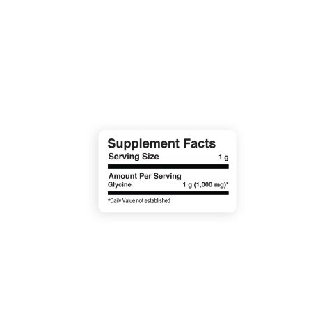 1,000mg Glycine Powder - Thumbnail 8