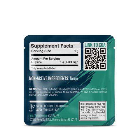 1,000mg L-Lysine Powder - Thumbnail 7