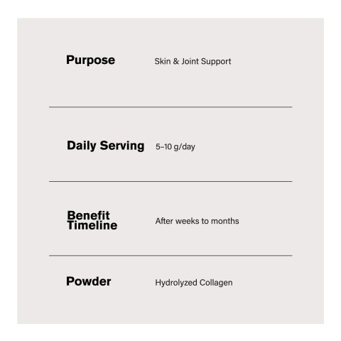 1,000mg Hydrolyzed Collagen Powder - Thumbnail 4