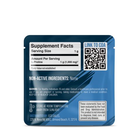 1,000mg L-Proline Powder - Thumbnail 7