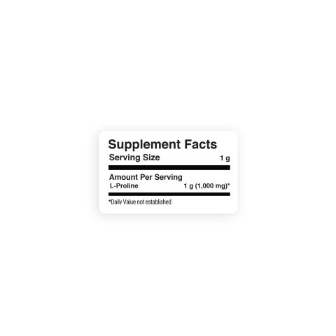 1,000mg L-Proline Powder - Thumbnail 8