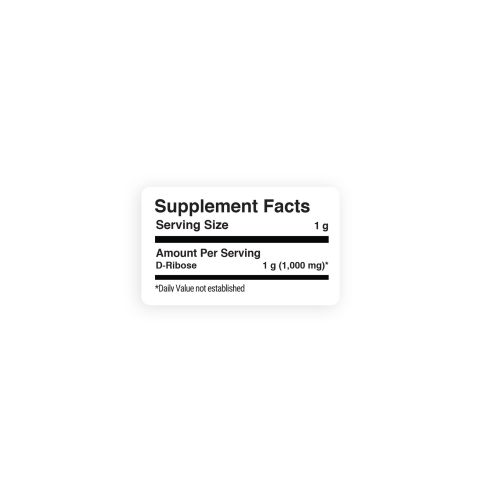 1,000mg D-Ribose Powder - Thumbnail 8