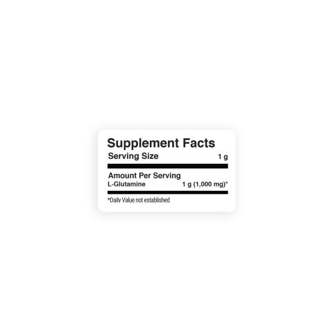 1,000mg L-Glutamine Powder - Thumbnail 8